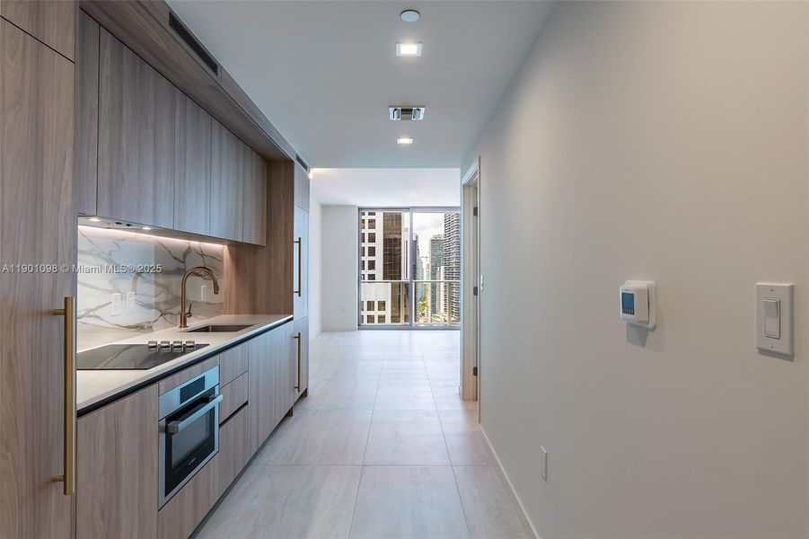 Furnished interior view inside a new home in , Miami (Image 2). Furnished interior view inside a new home in , Miami (Image 2).