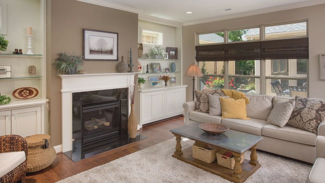 Representative furnished interior of a home built from the Portico + by Perfection Builders in The Courtyards at Oakland Hills, Louisville (Image 6).