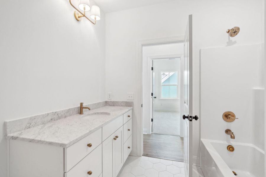 Furnished interior view inside a new home in The Domus Collection at Midtown Nexton, Summerville (Image 14).