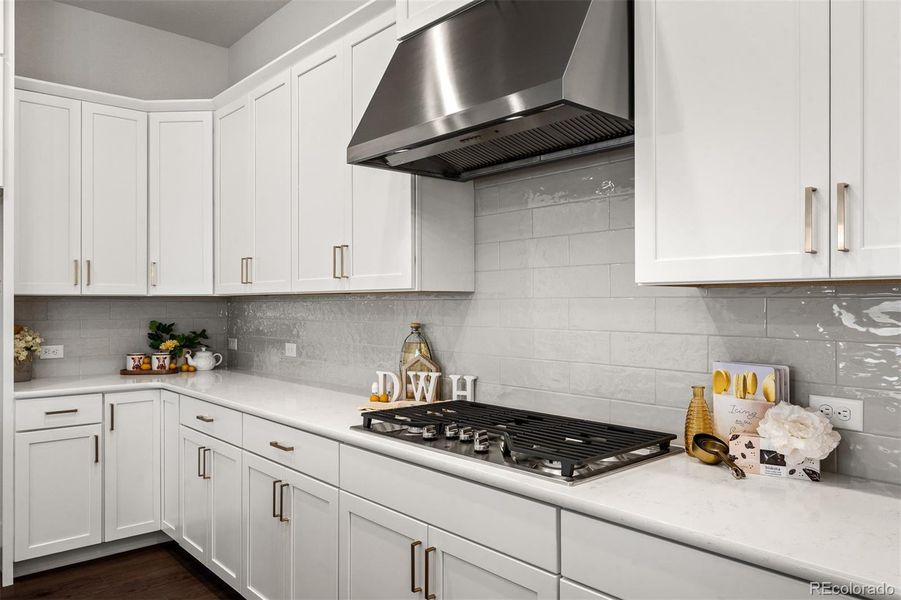 Furnished interior view inside a new home in Wolf Ranch - Enclave Collection, Colorado Springs (Image 14).