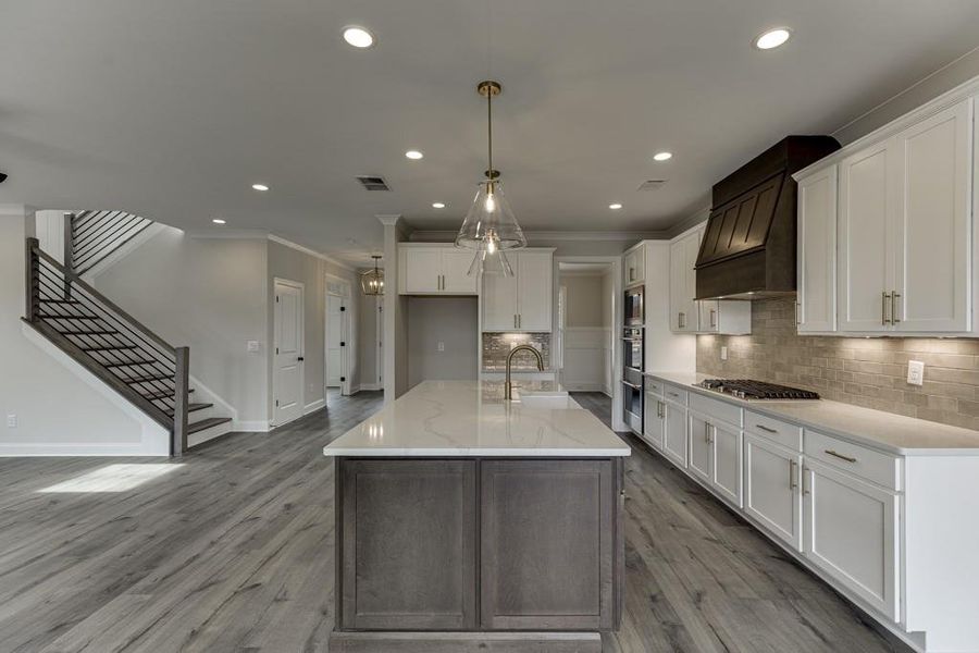 Furnished interior view inside a new home in , Buford (Image 6).