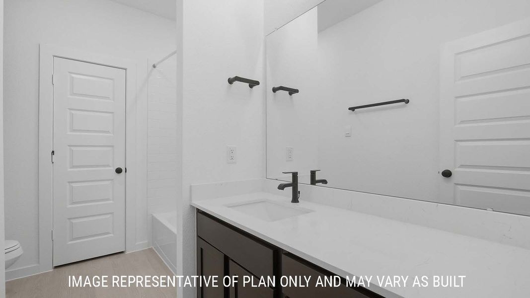 Furnished interior view inside a new home in The Woods, Lumberton (Image 6).