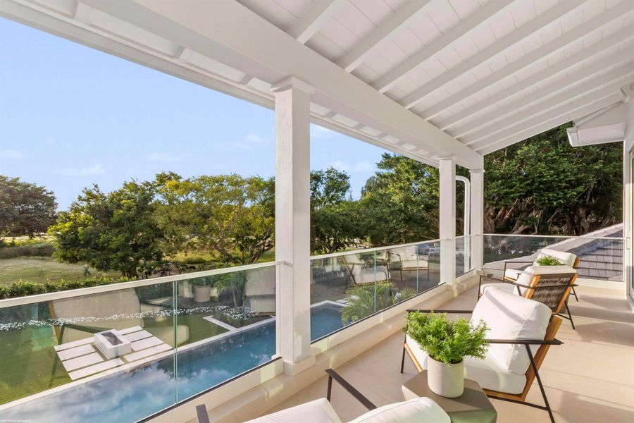 Exterior details and patio area of a home in , Wellington (Image 27).