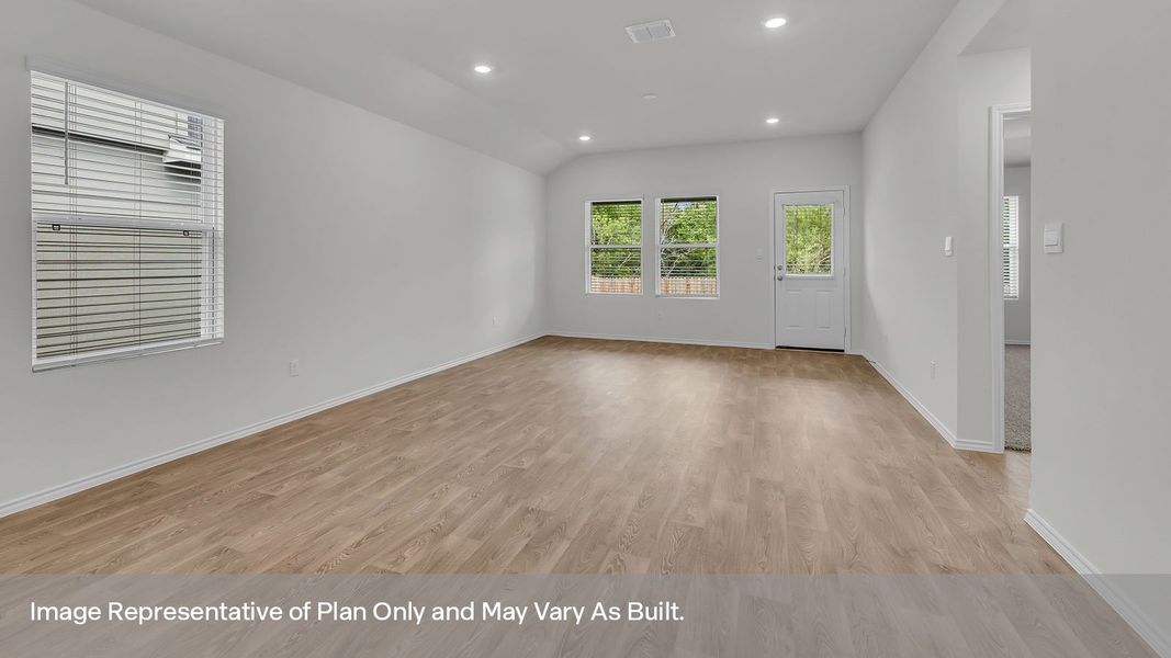 Representative unfurnished interior of a home built from the The Caroline by D.R. Horton in Bollinger, Maxwell (Image 14).