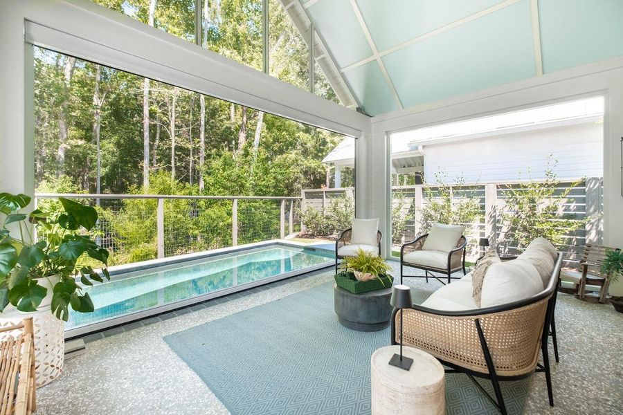 Furnished interior view inside a new home in , Mount Pleasant (Image 28). Furnished interior view inside a new home in , Mount Pleasant (Image 28).