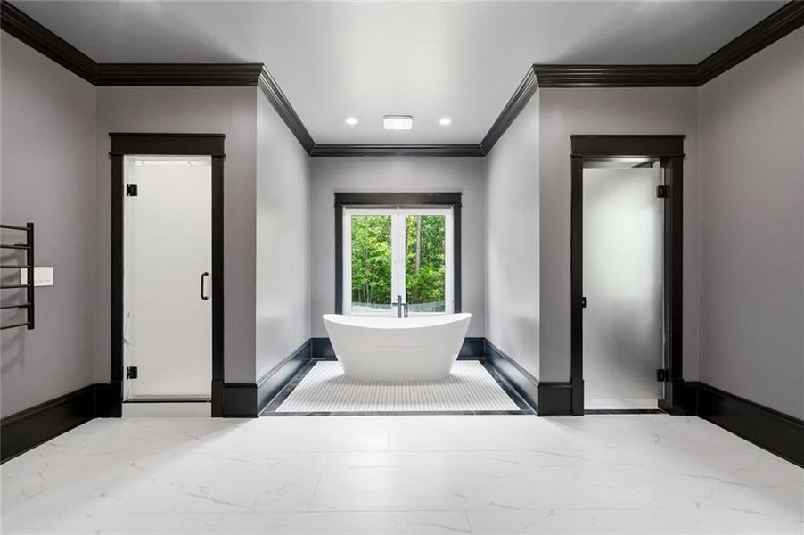 Furnished interior view inside a new home in , Roswell (Image 5).