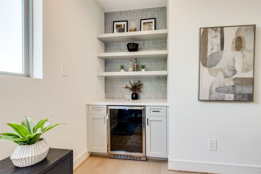 Furnished interior view inside a new home in , Houston (Image 18).
