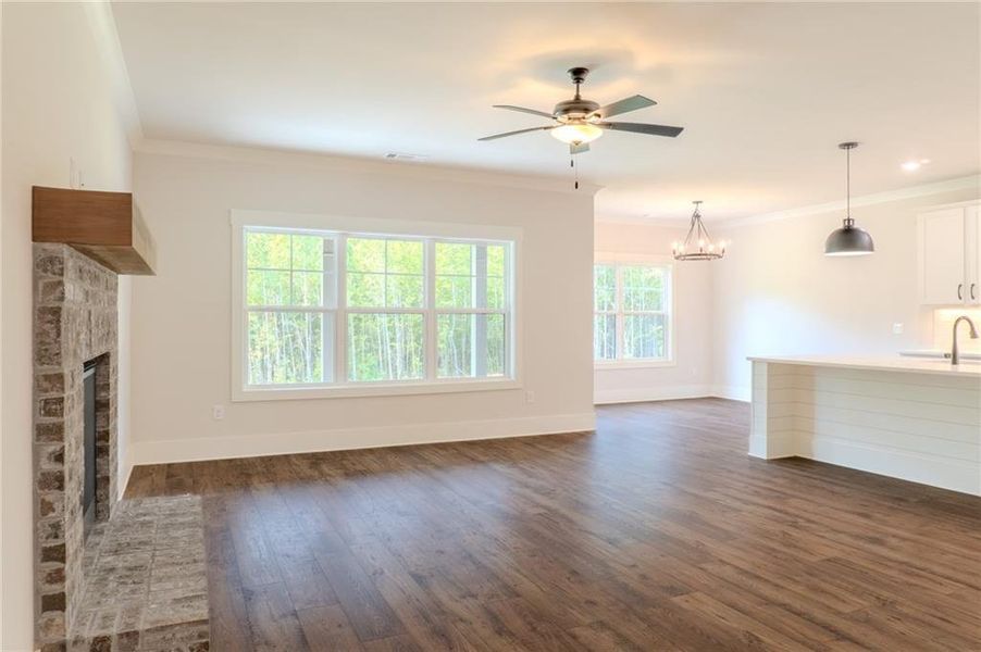 Spacious, unfurnished interior of a new home in Weslyn Park, Social Circle (Image 25).