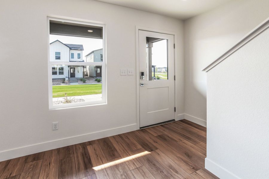 Spacious, unfurnished interior of a new home in Prairie Song, Windsor (Image 32). Spacious, unfurnished interior of a new home in Prairie Song, Windsor (Image 32).
