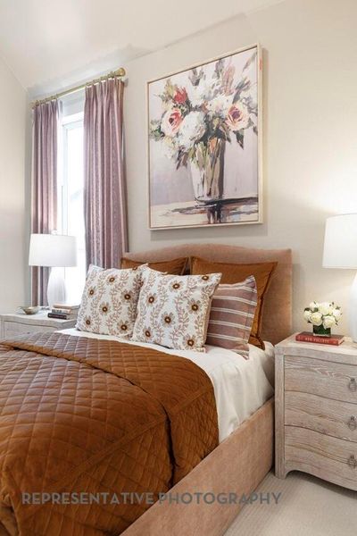 Furnished interior view inside a new home in Cross Creek West, Fulshear (Image 24).