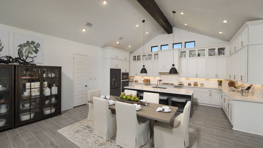 Furnished interior view inside a new home in Valencia, Manvel (Image 27). Furnished interior view inside a new home in Valencia, Manvel (Image 27).