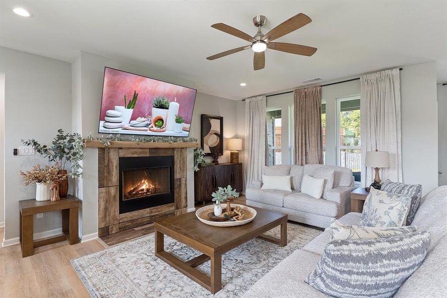 Furnished interior view inside a new home in , Rockwall (Image 12). Furnished interior view inside a new home in , Rockwall (Image 12).