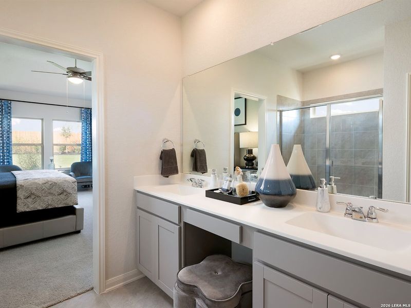 Furnished interior view inside a new home in Arcadia Ridge - Premier Series, San Antonio (Image 4).