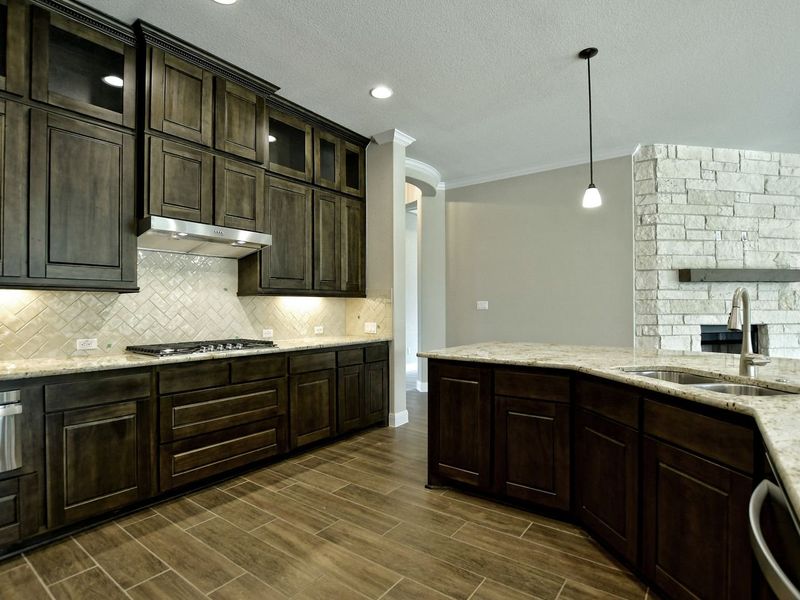 Representative furnished interior of a home built from the Siena II by Giddens Homes in Clearwater Ranch, Liberty Hill (Image 88).