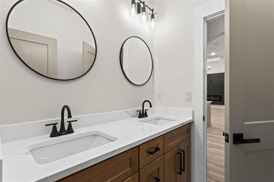 Furnished interior view inside a new home in , Gainesville (Image 46).
