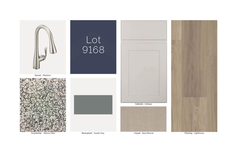 Sample of building materials used in homes in Pinewood at Grand Texas, New Caney (Image 15).