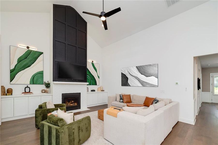 Furnished interior view inside a new home in Maddux Path, Cumming (Image 6).