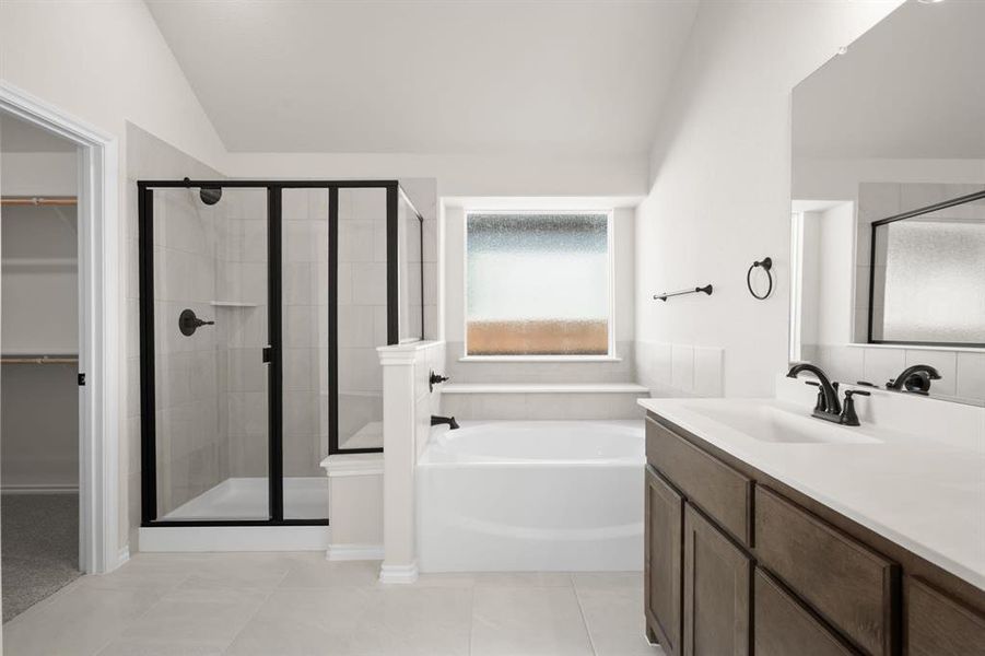 Furnished interior view inside a new home in Summer Crest, Fort Worth (Image 6).