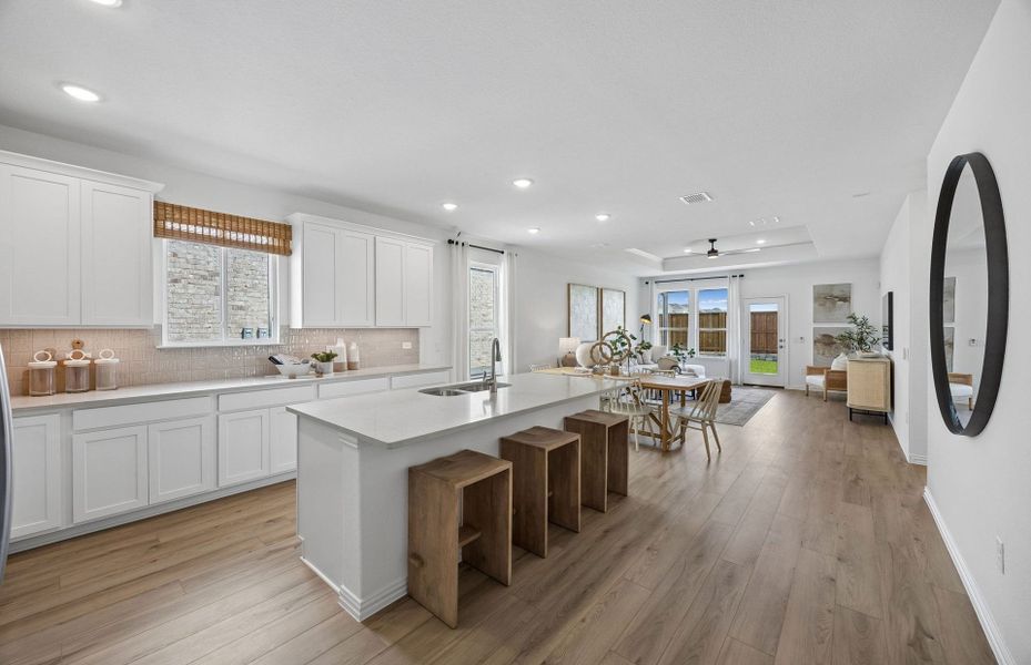 Representative furnished interior of a home built from the Emory by Pulte Homes in Wilson Creek Meadows, Celina (Image 17).