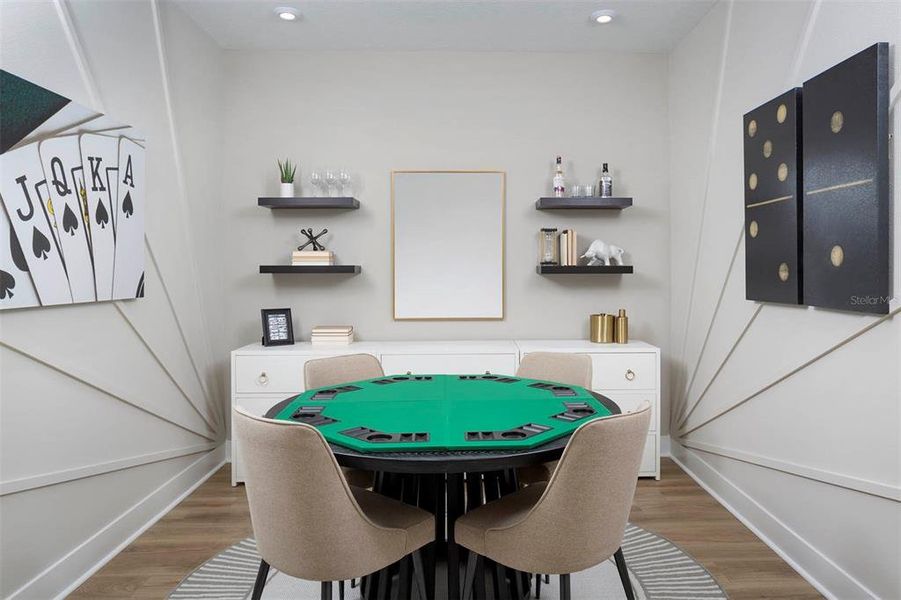 Furnished interior view inside a new home in Wellen Park, Venice (Image 7).