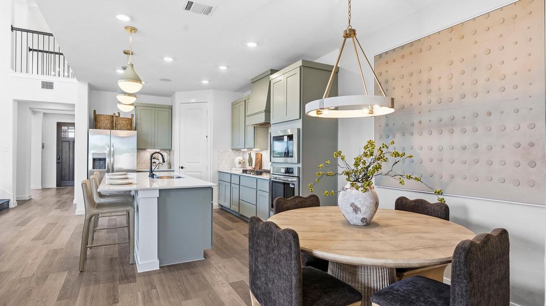 Representative furnished interior of a home built from the Chloe by D.R. Horton in Alexander 55' Homesites, Pearland (Image 9). Representative furnished interior of a home built from the Chloe by D.R. Horton in Alexander 55' Homesites, Pearland (Image 9).