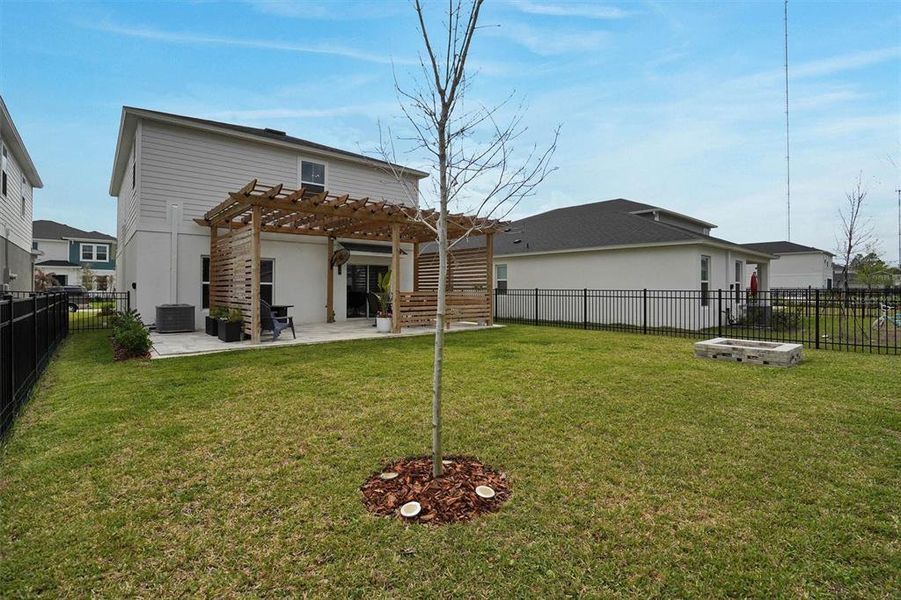 Exterior details and patio area of a home in , Riverview (Image 22).