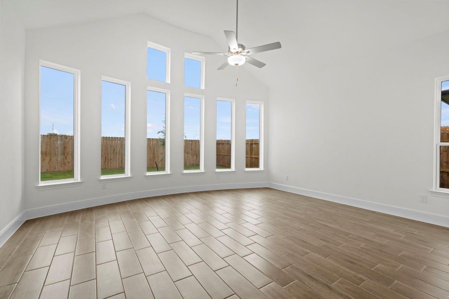 Spacious, unfurnished interior of a new home in Harvest Green, Richmond (Image 18). Spacious, unfurnished interior of a new home in Harvest Green, Richmond (Image 18).
