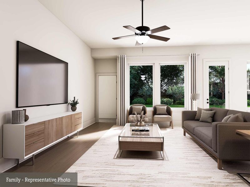 Family Room - Representative Photo Family Room - Representative Photo