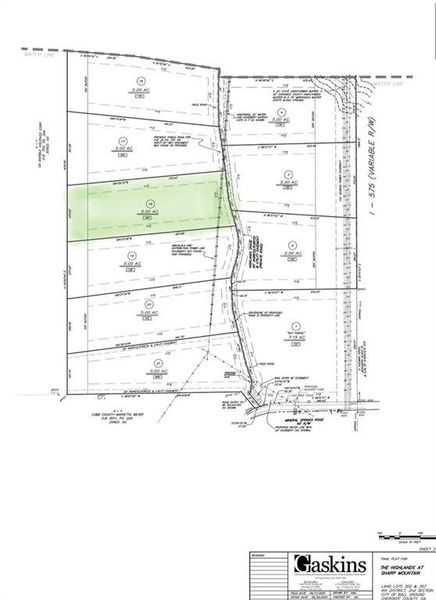 2D floor plan layout of this home in , Ball Ground, GA (Image 5).