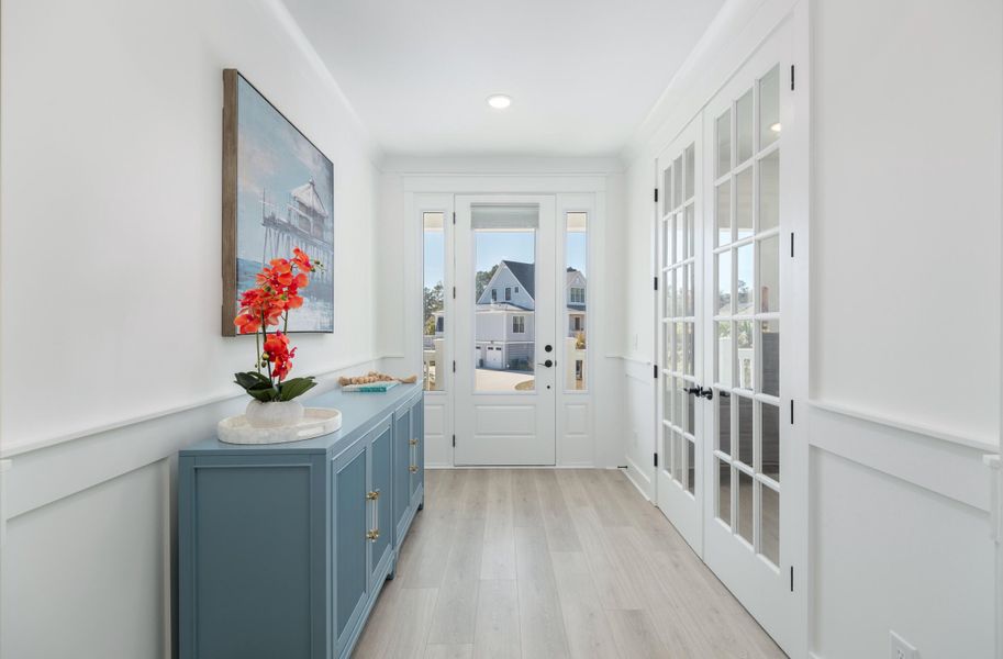 Furnished interior view inside a new home in , Mount Pleasant (Image 41).