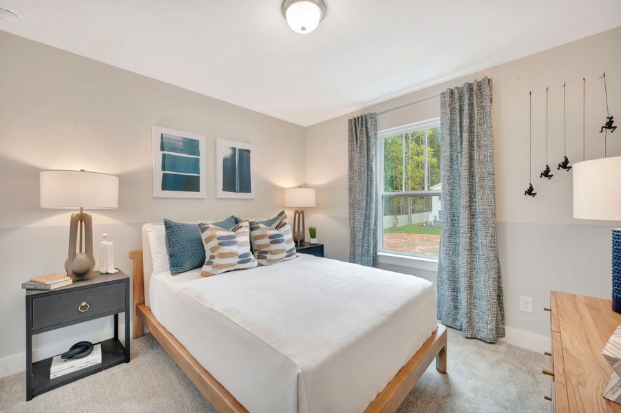 Representative furnished interior of a home built from the Vienna by Mattamy Homes in Ashmore Townes, Garner (Image 32).