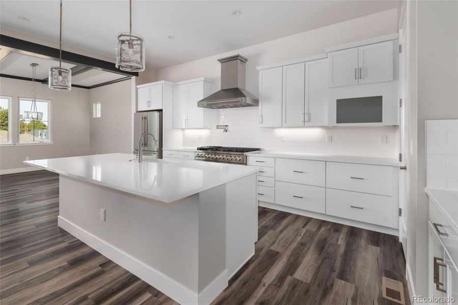 Furnished interior view inside a new home in , Castle Rock (Image 8).