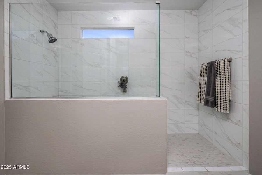 Oversized Tiled Shower