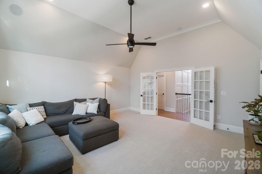 Furnished interior view inside a new home in , Weddington (Image 11).