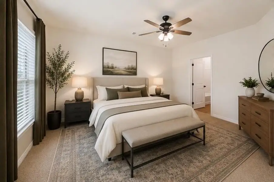 This room has been virtually staged. Furniture and decor shown are computer-generated and not present in the home nor included in the sale of the home. This room has been virtually staged. Furniture and decor shown are computer-generated and not present in the home nor included in the sale of the home.