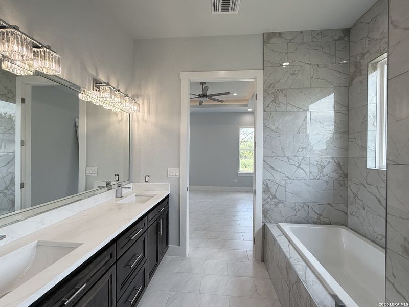 Furnished interior view inside a new home in , Lytle (Image 12).