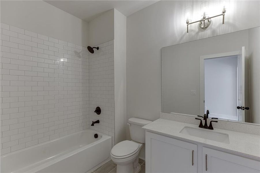 Furnished interior view inside a new home in , Cumming (Image 19).