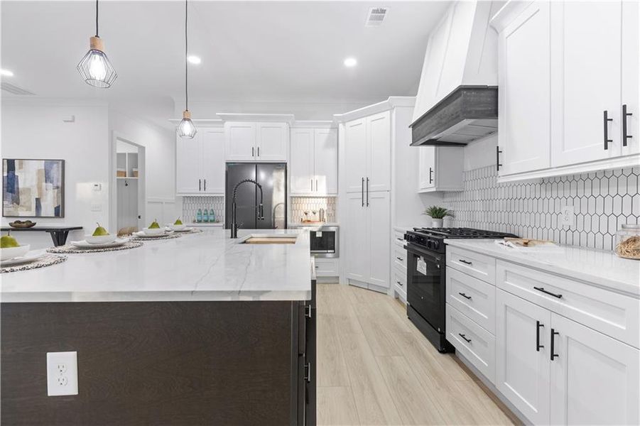 Furnished interior view inside a new home in , Lawrenceville (Image 18).