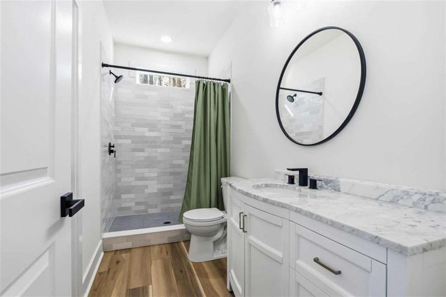 Furnished interior view inside a new home in , Winston (Image 38).