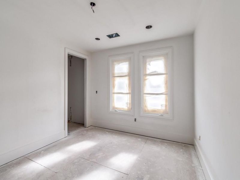 In-progress construction of a new home in , Dallas, TX (Image 22).