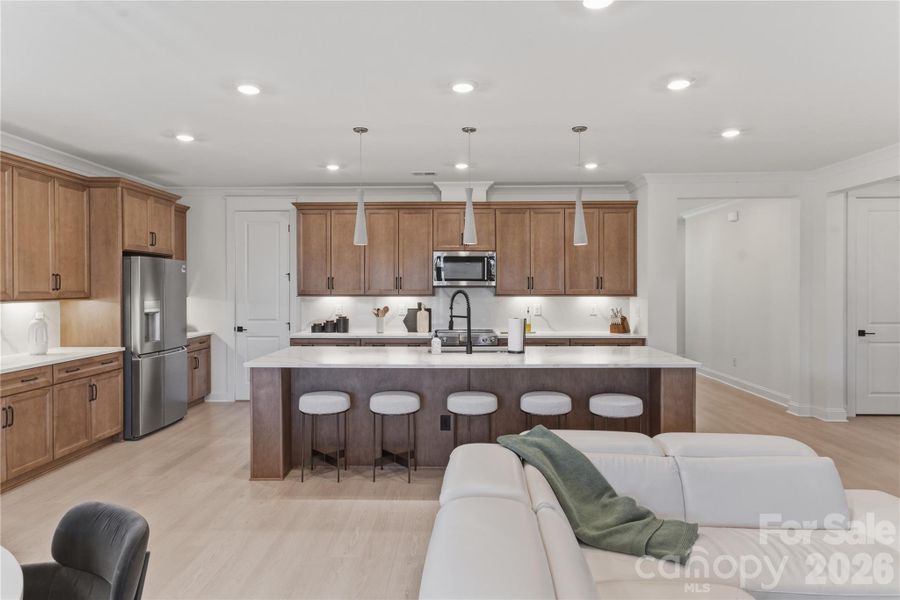 Furnished interior view inside a new home in Windell Woods, Tega Cay (Image 35).