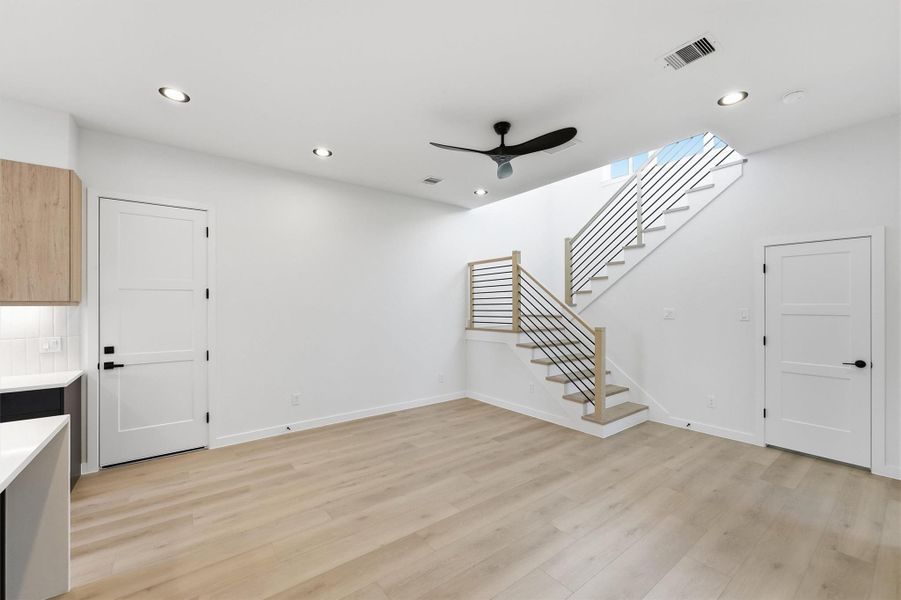 Spacious, unfurnished interior of a new home in , Houston (Image 24). Spacious, unfurnished interior of a new home in , Houston (Image 24).