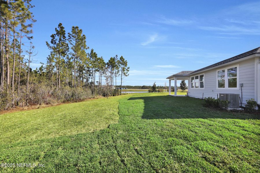 Exterior details and patio area of a home in Murray Farms, Middleburg (Image 35).
