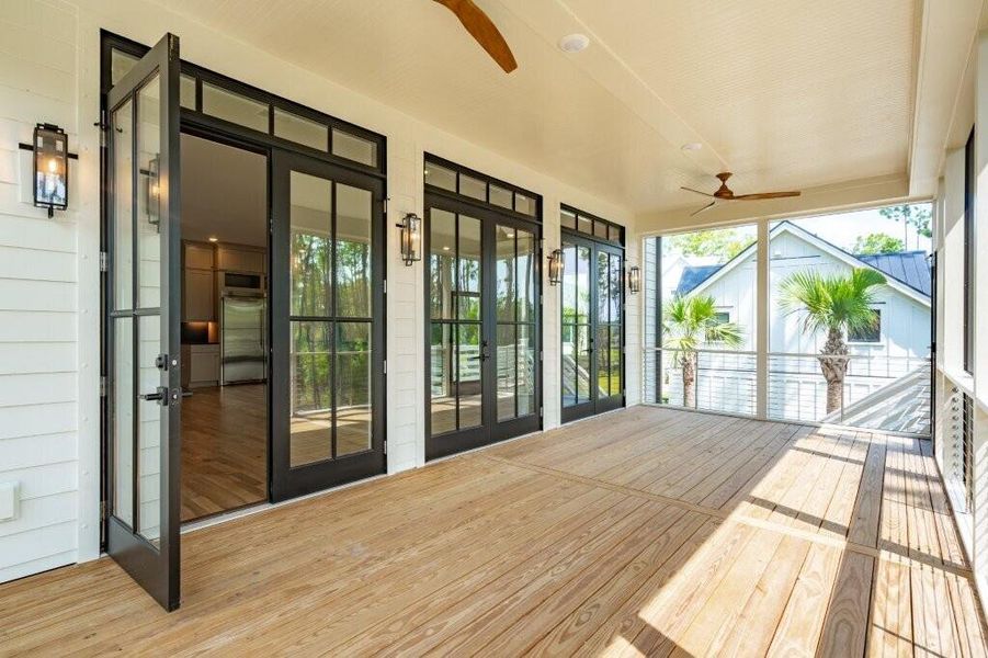 Exterior details and patio area of a home in , Mount Pleasant (Image 21).