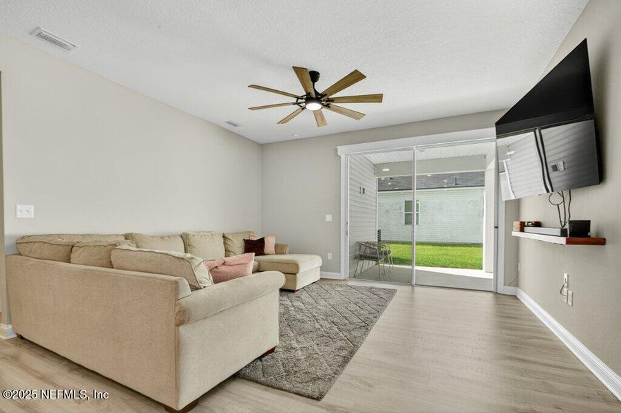 Furnished interior view inside a new home in , Jacksonville (Image 14). Furnished interior view inside a new home in , Jacksonville (Image 14).