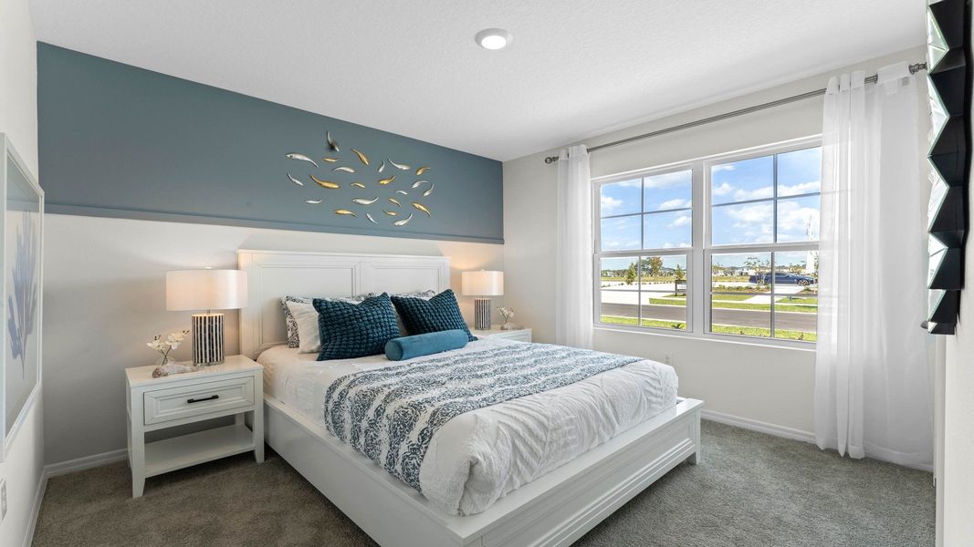 Furnished interior view inside a new home in Crossroads at Kelly Park, Apopka (Image 14).