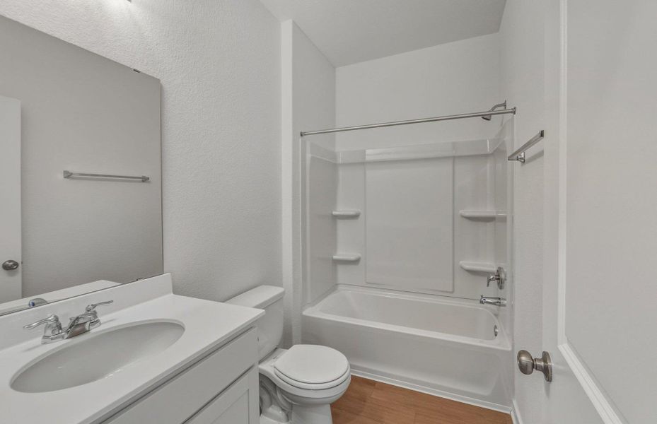 Furnished interior view inside a new home in County View, Temple (Image 13). Furnished interior view inside a new home in County View, Temple (Image 13).