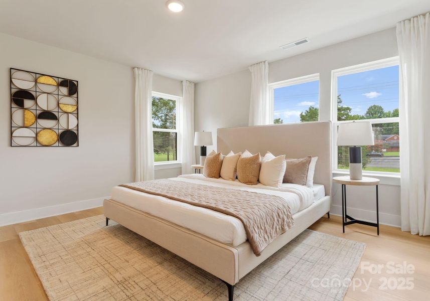 Furnished interior view inside a new home in , Charlotte (Image 9).