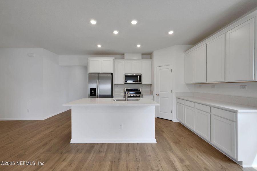 Furnished interior view inside a new home in Cordova Palms, St. Augustine (Image 6).