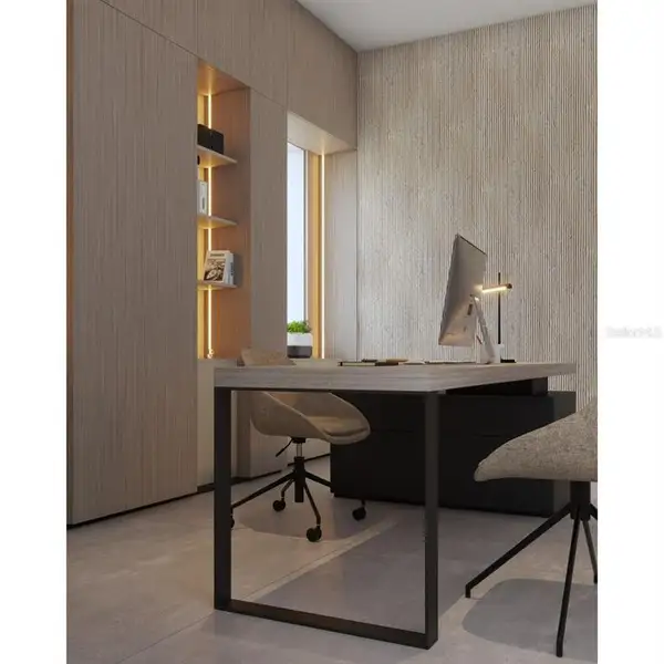 Furnished interior view inside a new home in , Clermont (Image 10).